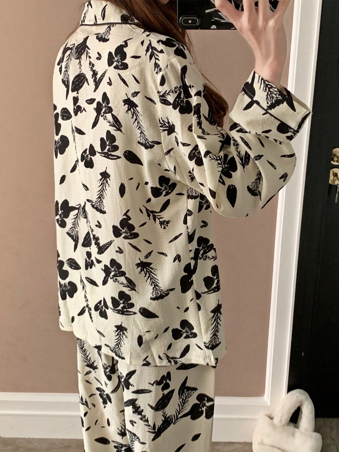 Pijama SHEIN, negru