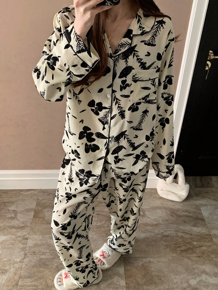 Pijama SHEIN, negru