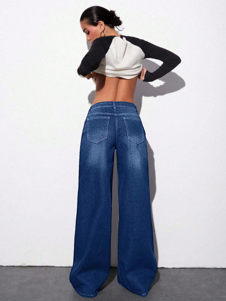 Jeans SHEIN, albastru