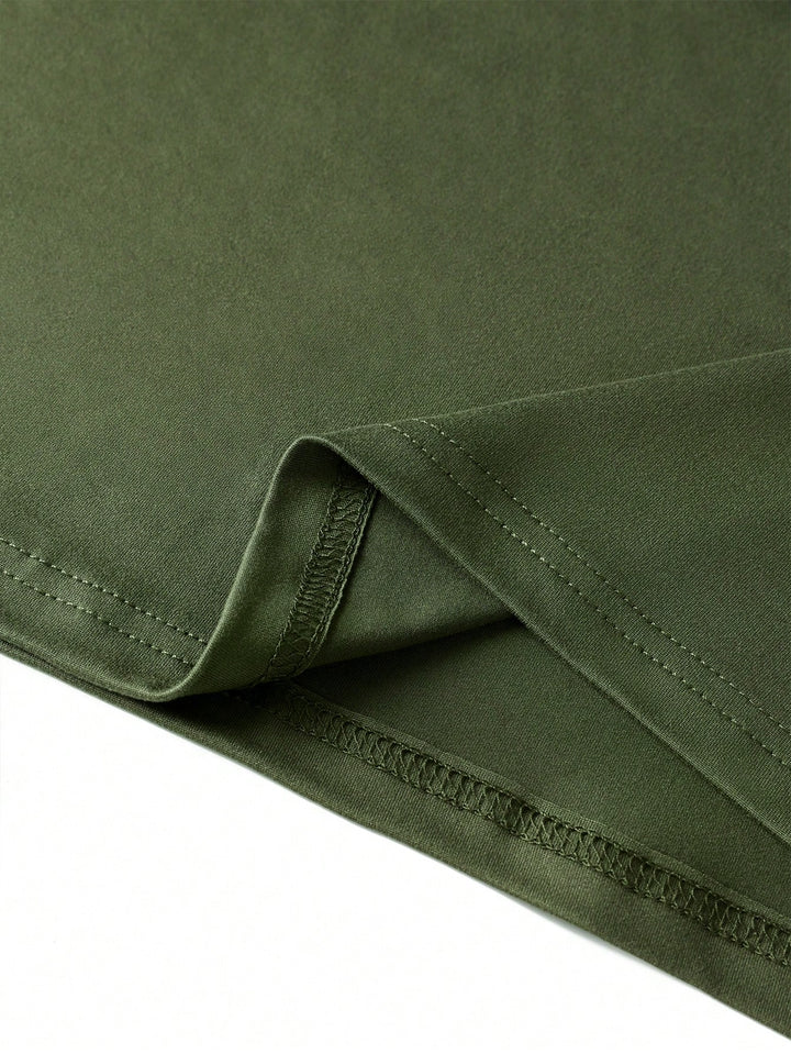 Tricou SHEIN, kaki