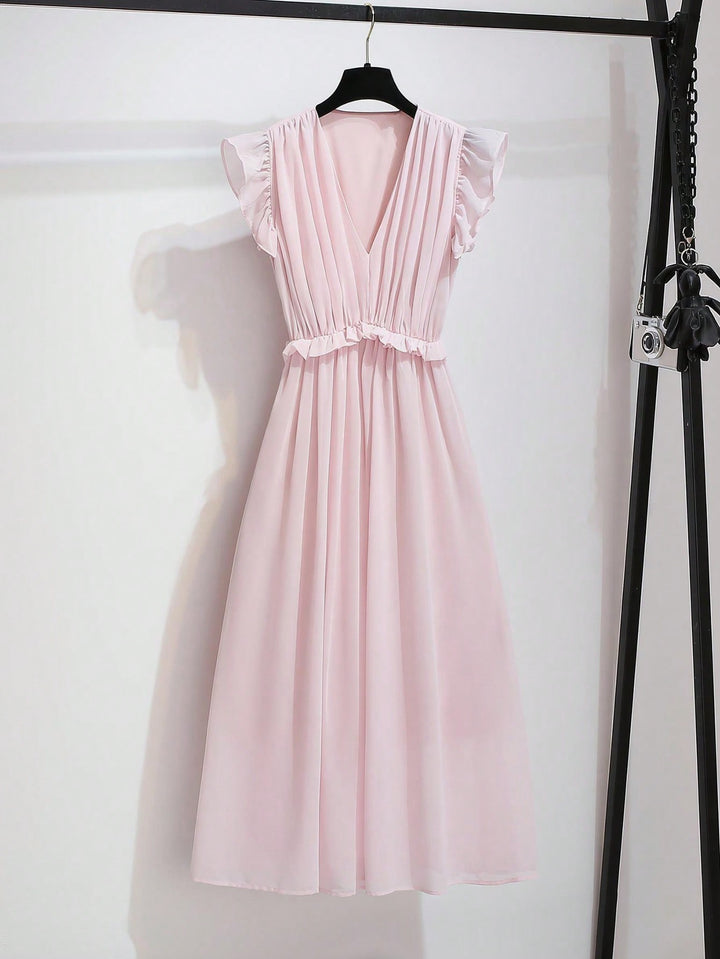 Rochie maxi SHEIN, roz