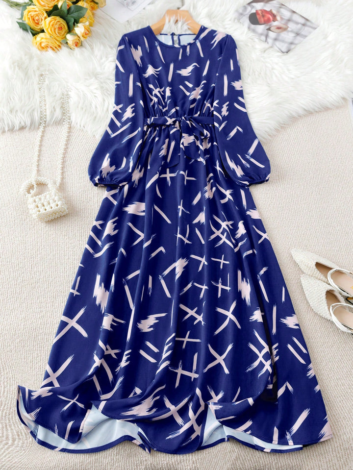 Rochie maxi SHEIN, mix culori