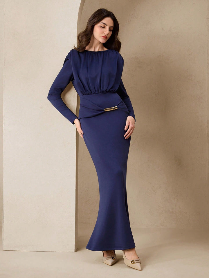Rochie maxi SHEIN, albastru
