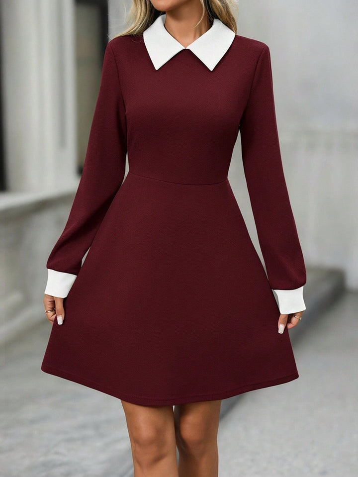 Rochie scurtă SHEIN, vișiniu