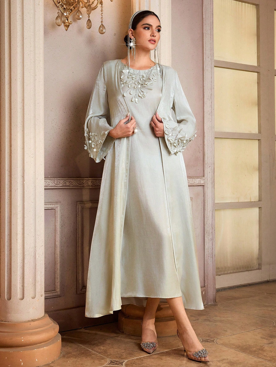 Rochie SHEIN, verde