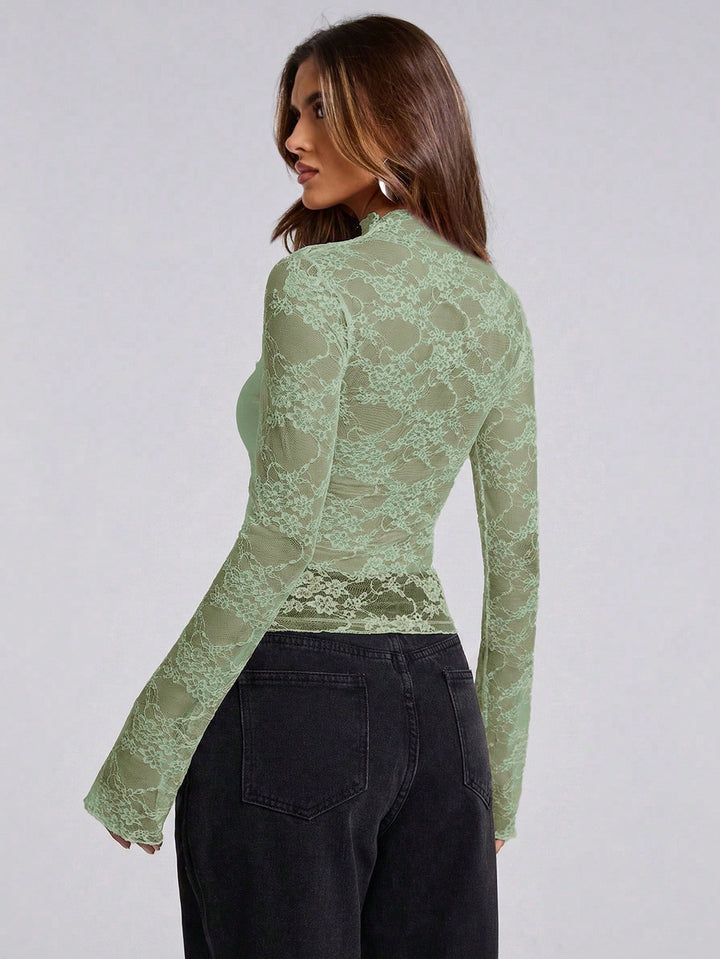 Top SHEIN, turcoaz