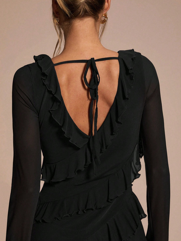 Rochie mini SHEIN, negru