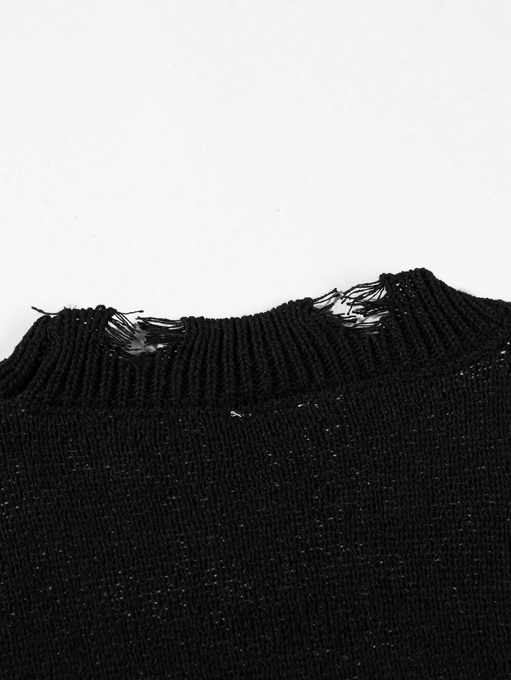 Pulover SHEIN, negru