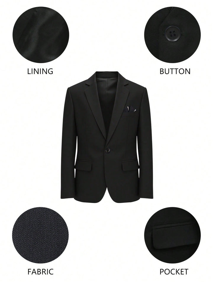 Costum SHEIN, negru