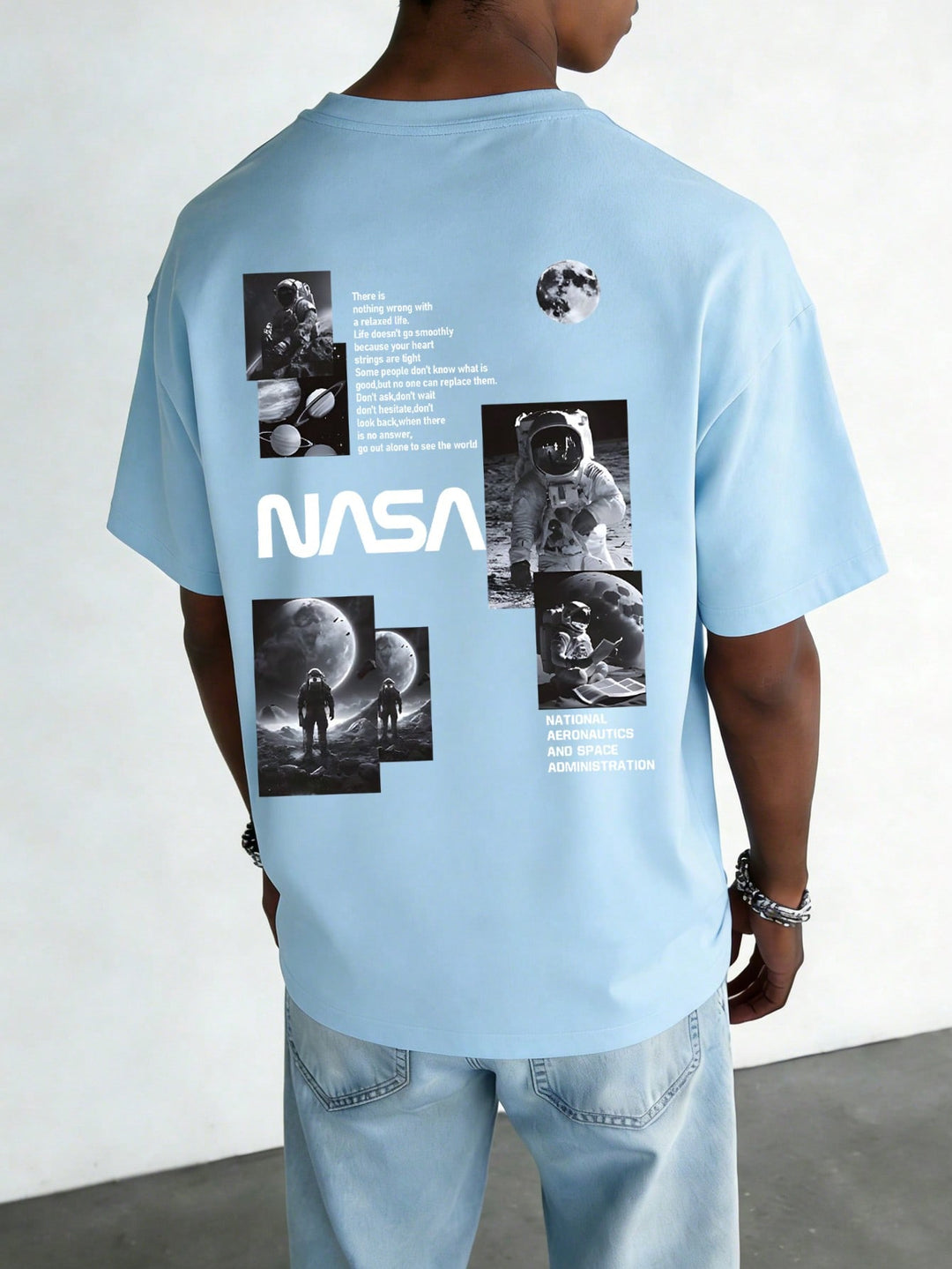 Tricou SHEIN, albastru
