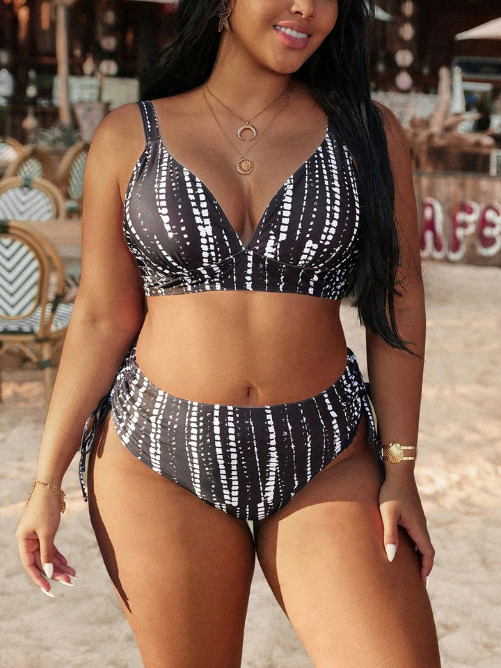 Set bikini de baie SHEIN, negru
