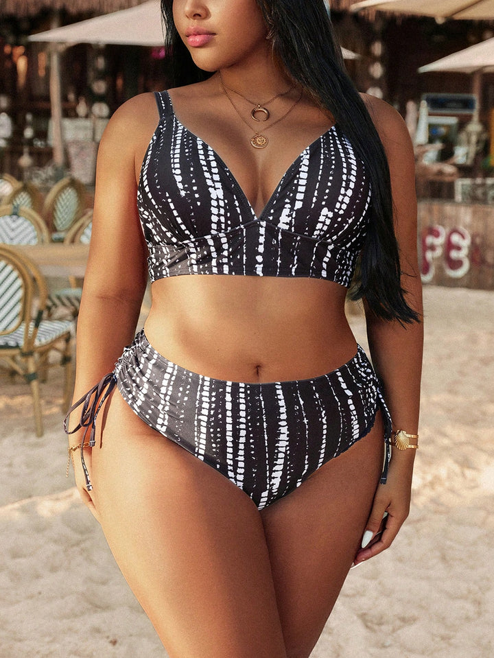 Set bikini de baie SHEIN, negru