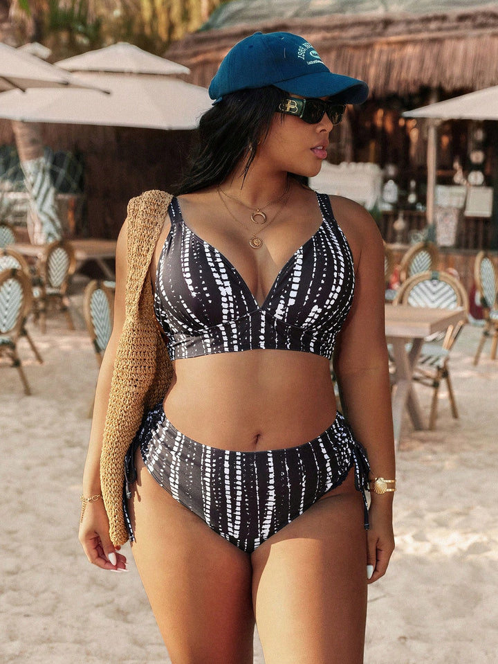 Set bikini de baie SHEIN, negru