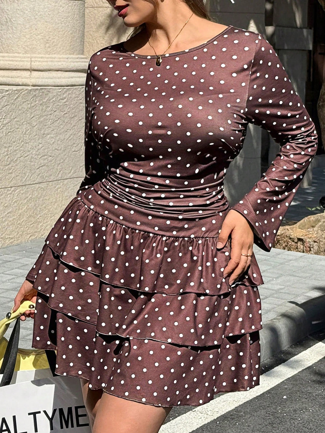 Rochie SHEIN, maro