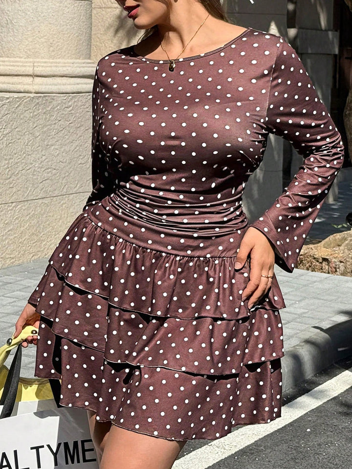 Rochie SHEIN, maro