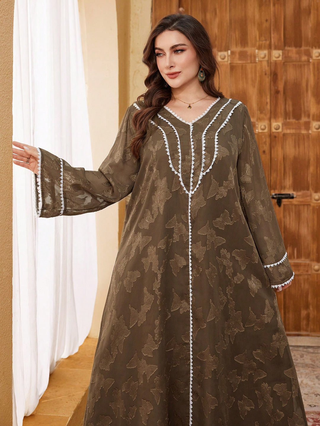 Rochie SHEIN, maro