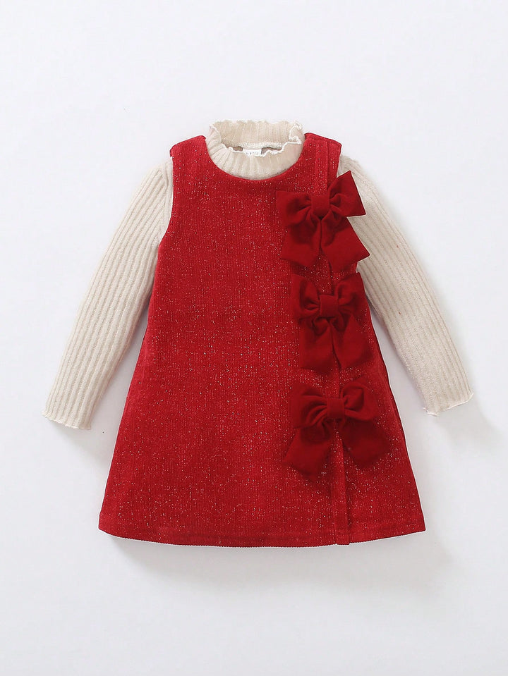 Set rochie și bluză SHEIN, roșu