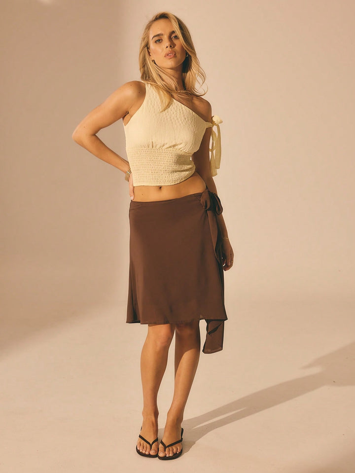 Top SHEIN, galben