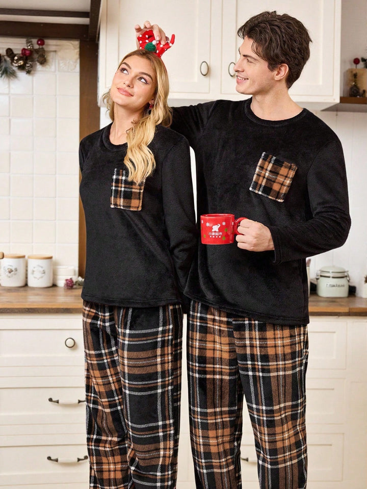 Pijamale SHEIN, negru