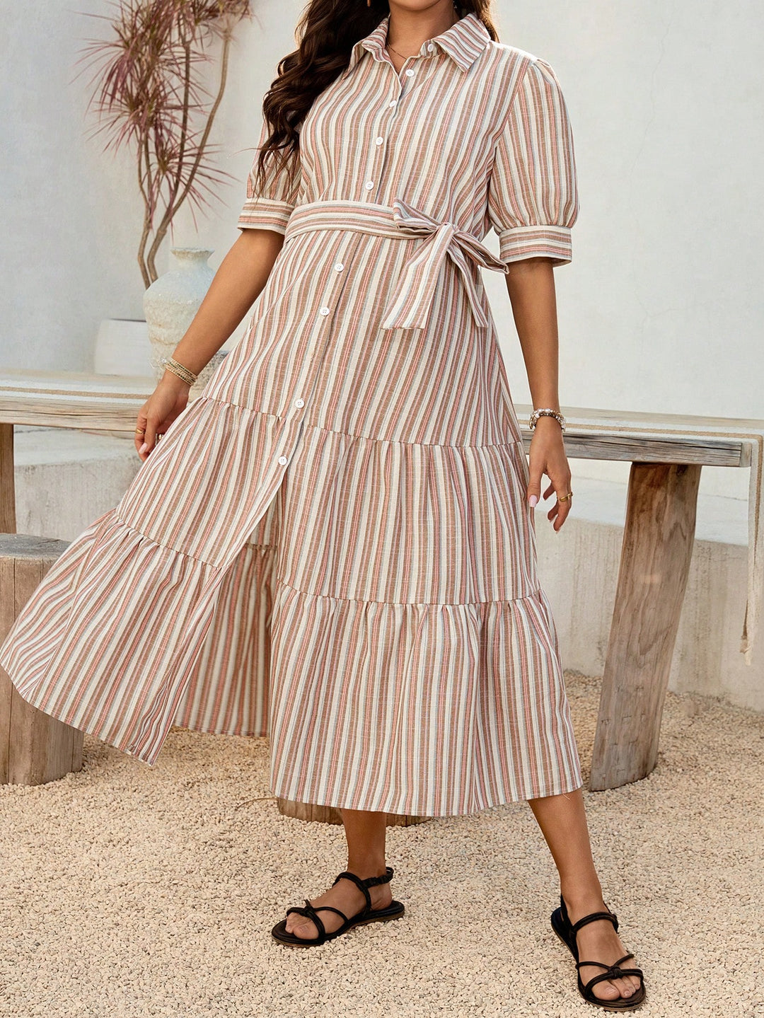 Rochie SHEIN, mix culori
