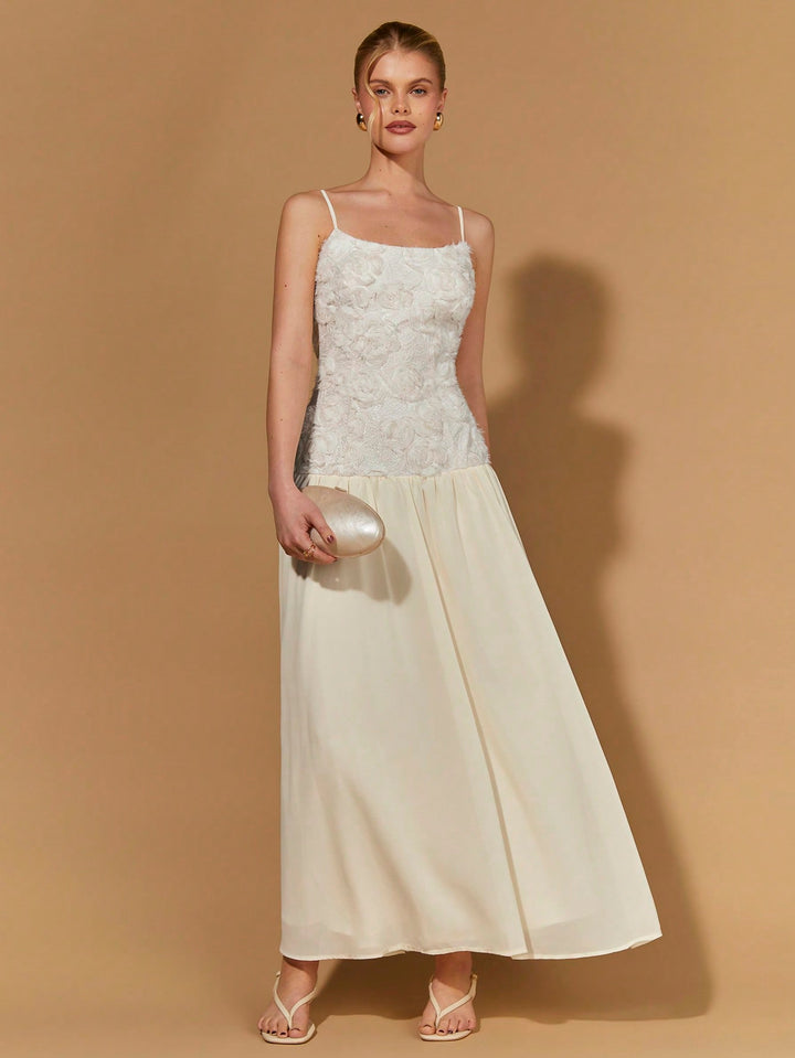 Rochie maxi SHEIN, portocaliu