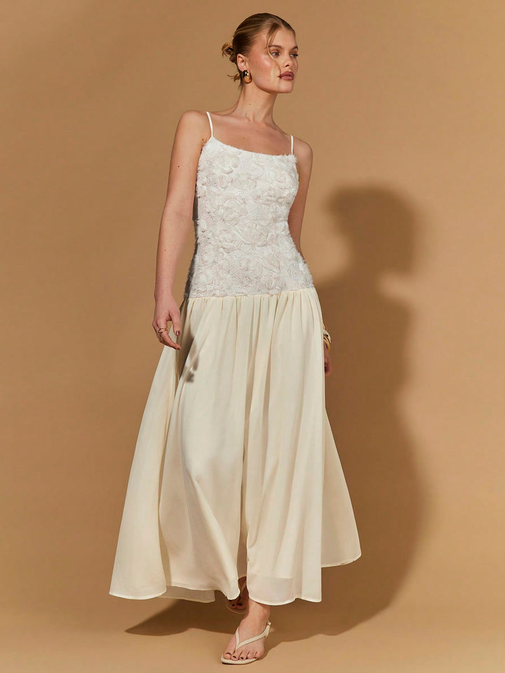 Rochie maxi SHEIN, portocaliu