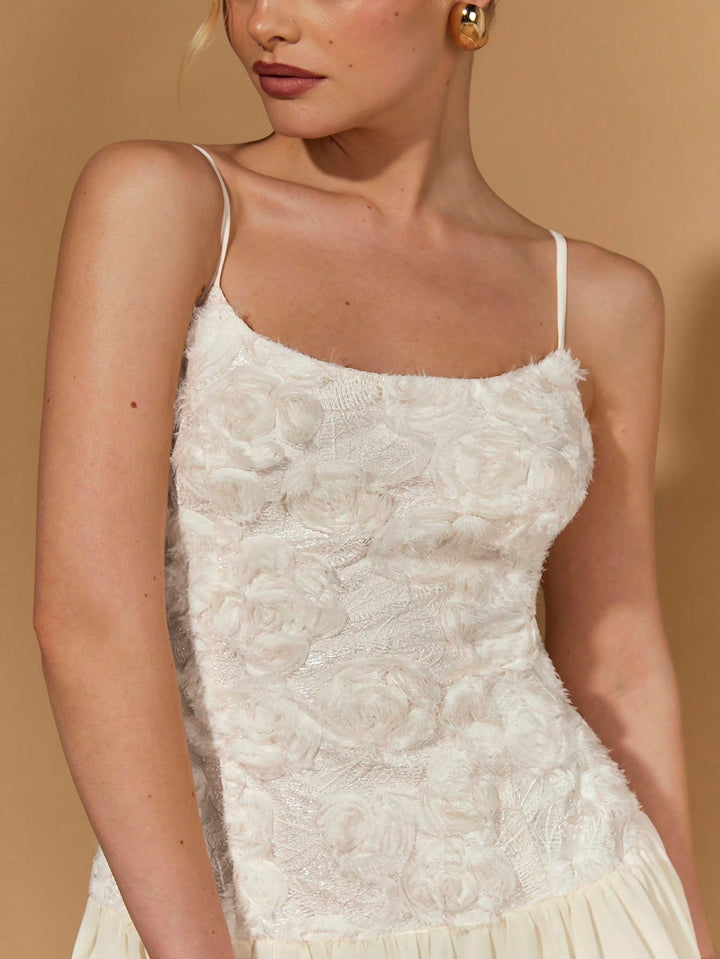 Rochie maxi SHEIN, portocaliu