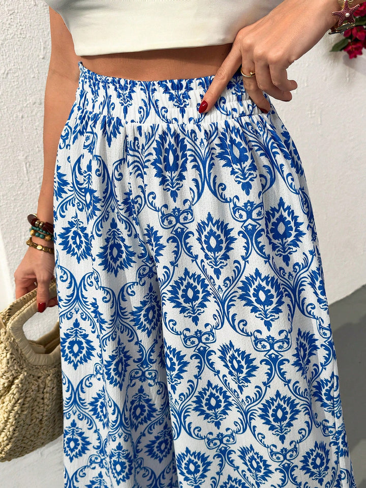 Pantaloni SHEIN, albastru