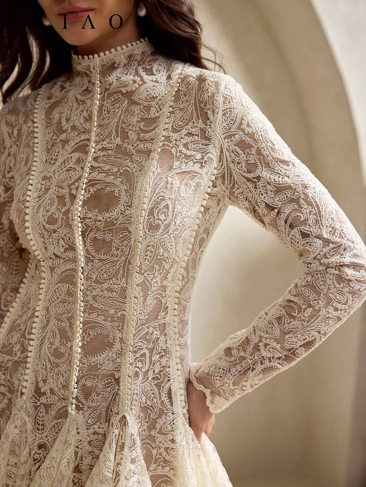 Rochie scurtă SHEIN, bej