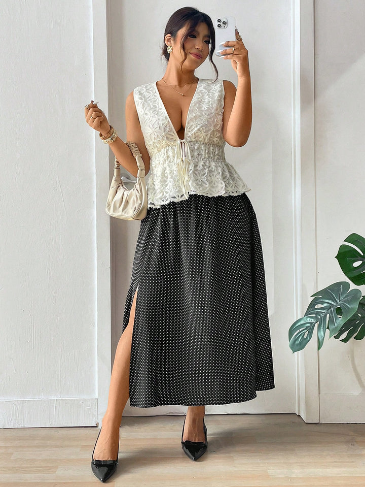 SHEIN maxi szoknya, többszínű