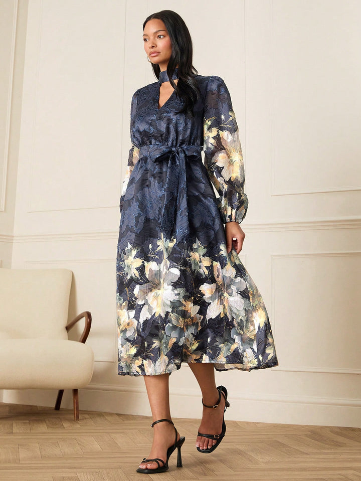 Rochie maxi SHEIN, mix culori