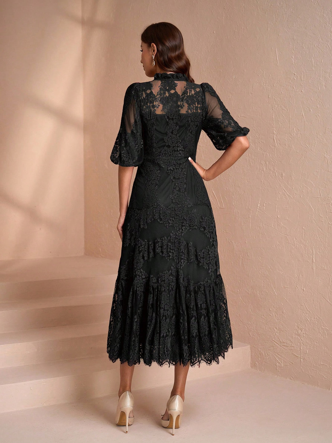 Rochie maxi SHEIN, negru