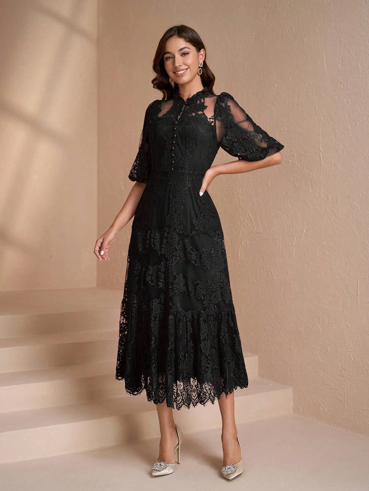 Rochie maxi SHEIN, negru