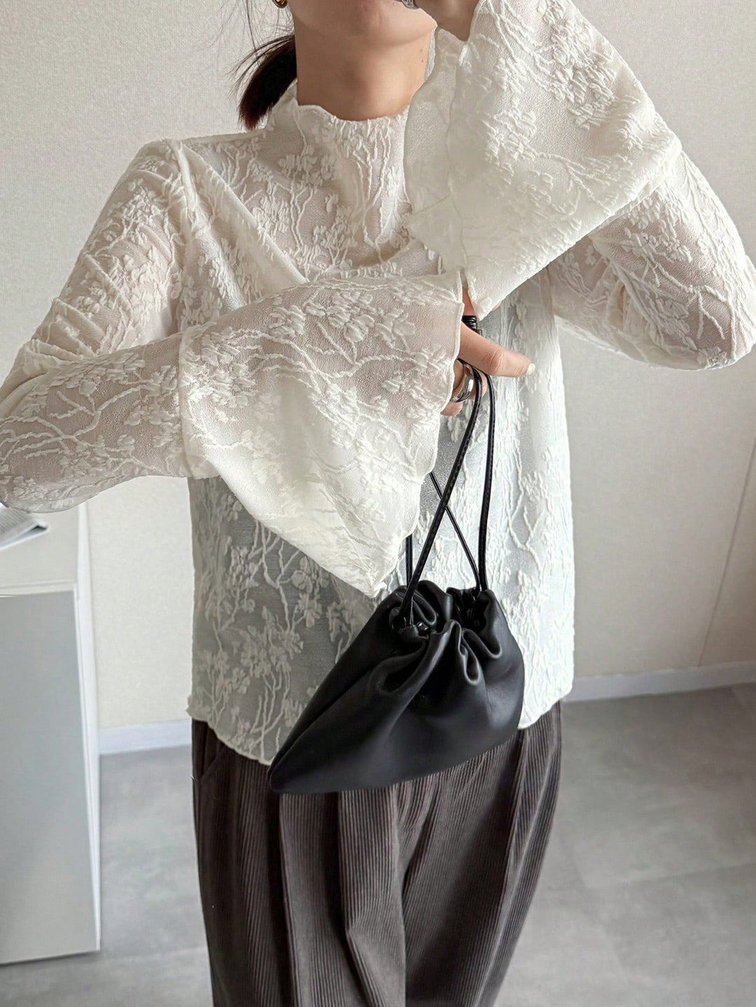 Tricou SHEIN, bej