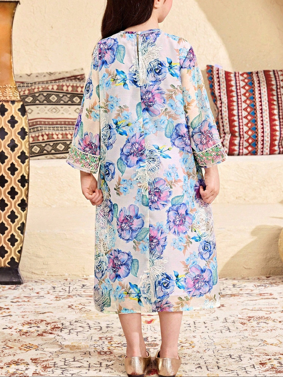Rochie Shein, mix culori