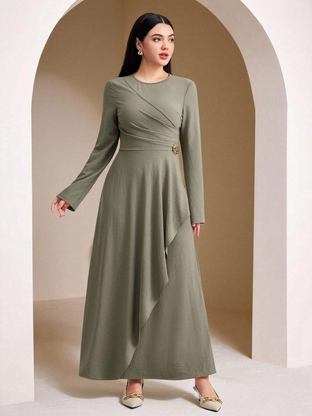 Rochie SHEIN, verde