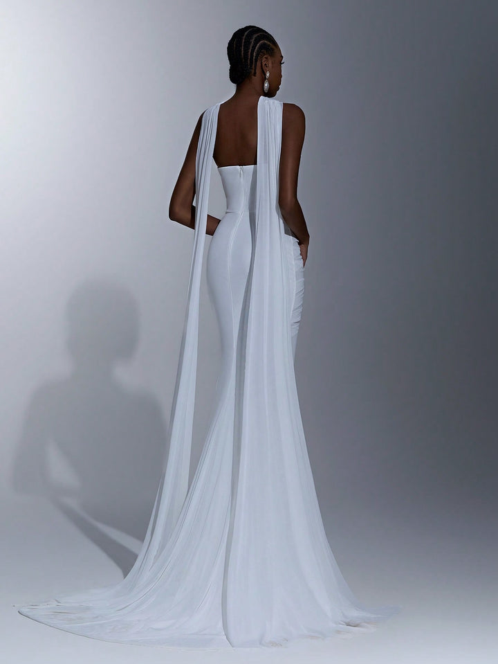 Rochie de mireasă SHEIN, alb