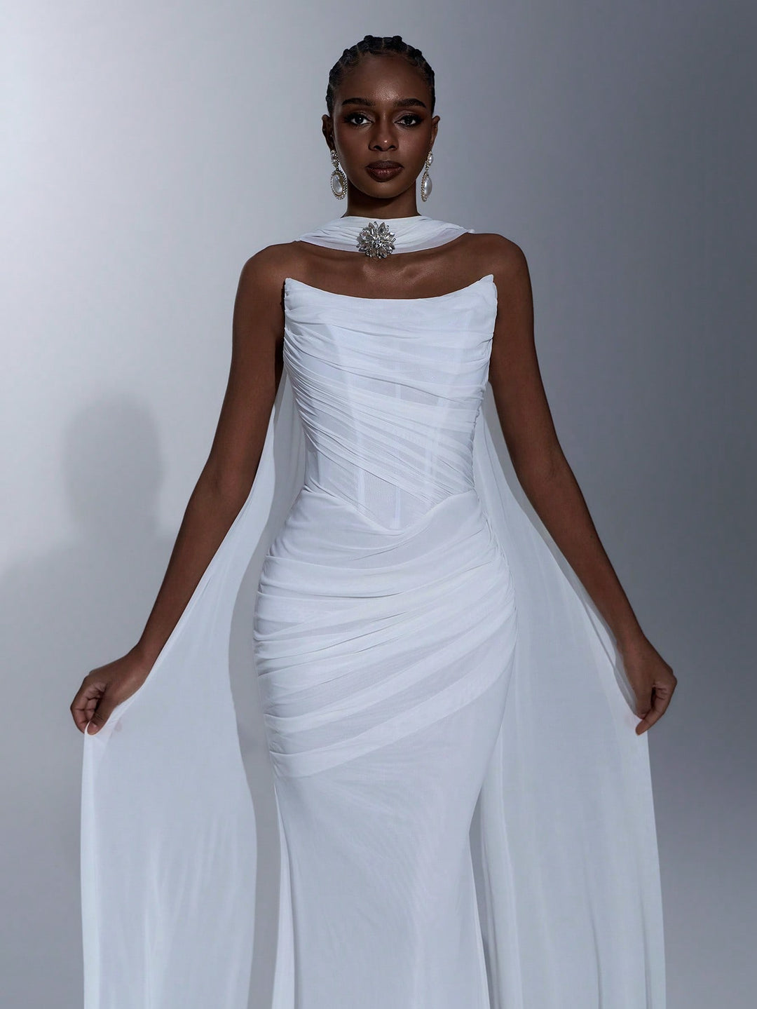 Rochie de mireasă SHEIN, alb