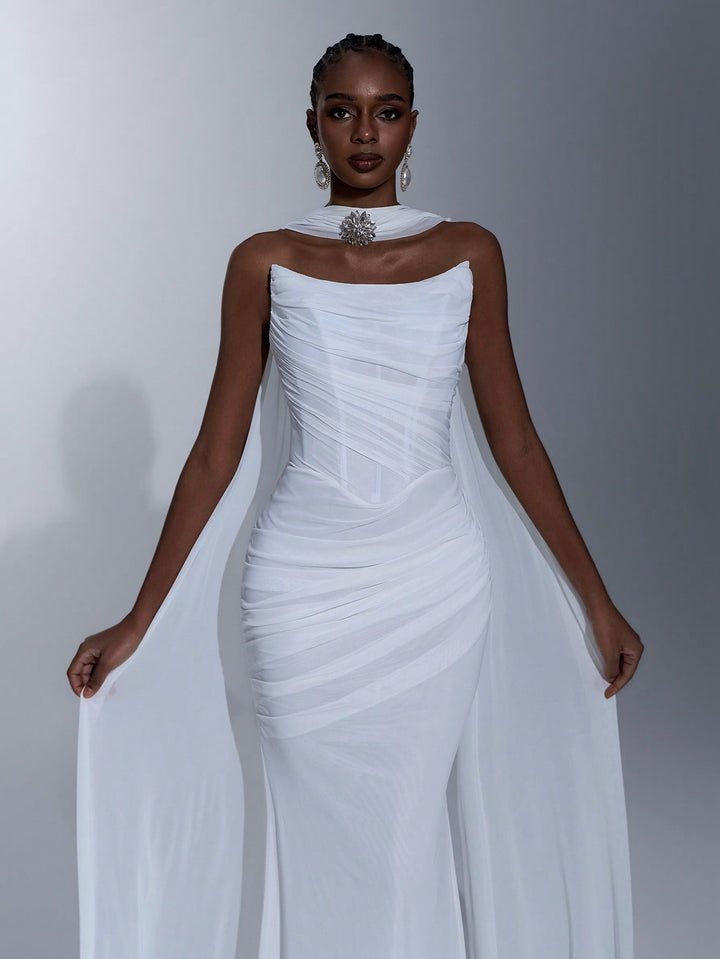 Rochie de mireasă SHEIN, alb