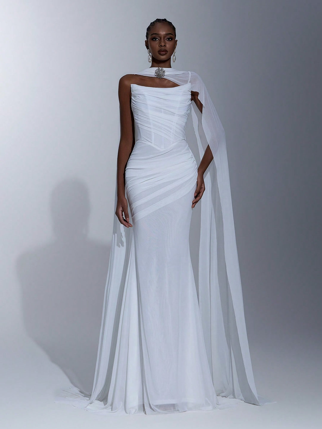 Rochie de mireasă SHEIN, alb