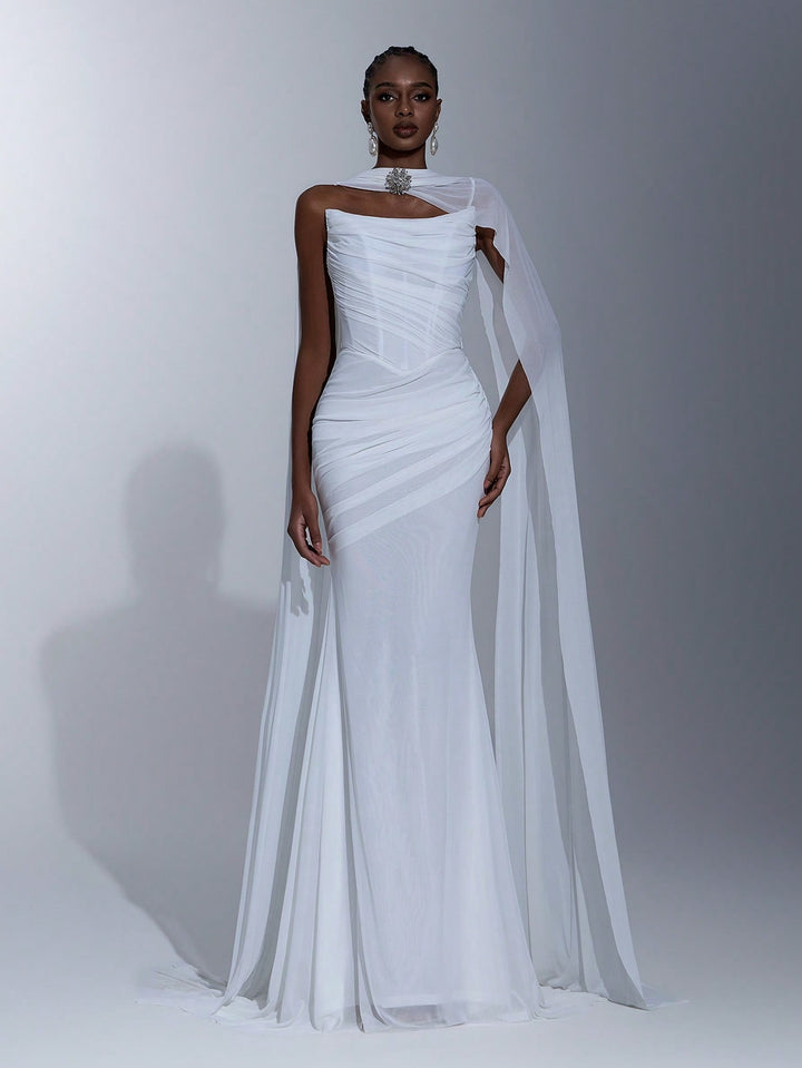 Rochie de mireasă SHEIN, alb