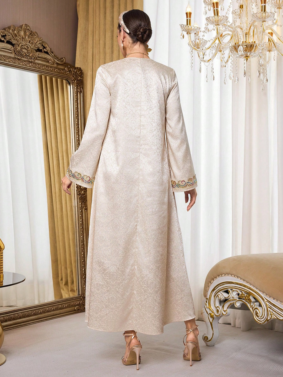Set caftan și jalabiya SHEIN