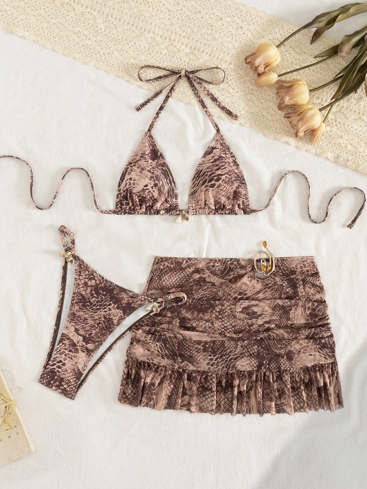 Set bikini SHEIN, mix culori