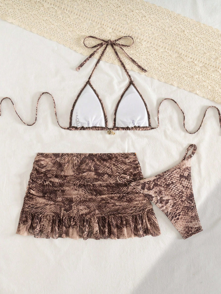 Set bikini SHEIN, mix culori