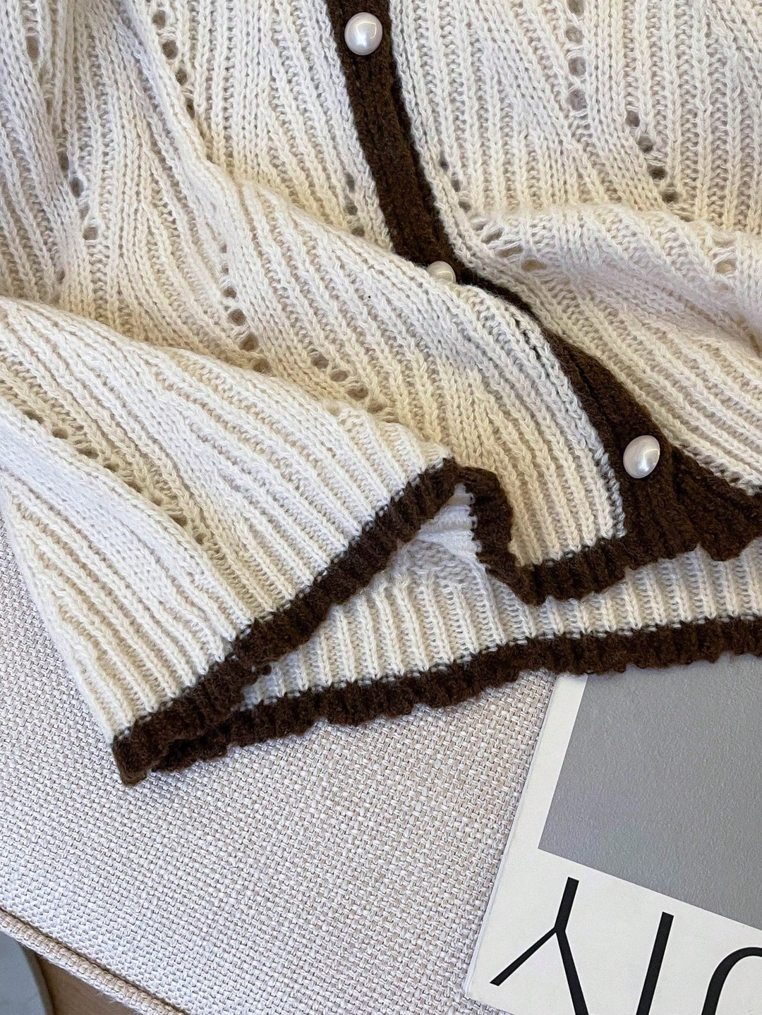 Cardigan SHEIN, bej