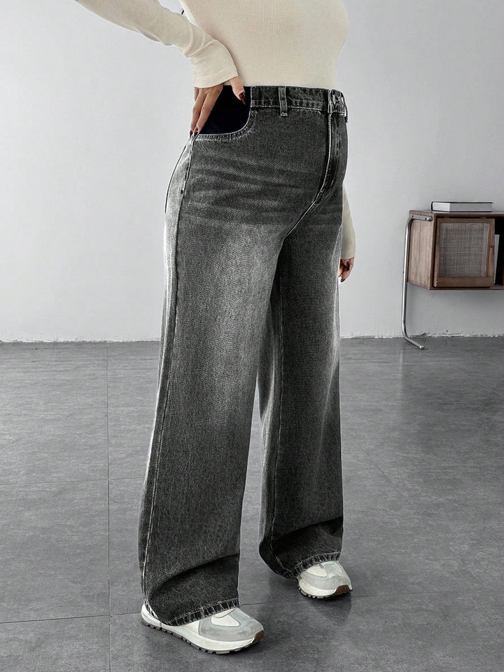 Jeans SHEIN, gri