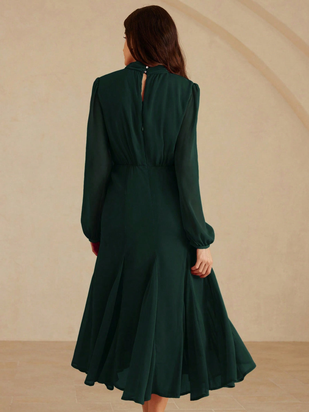 Rochie maxi SHEIN, verde