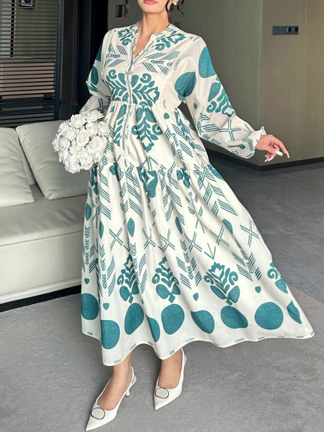 Rochie SHEIN, verde