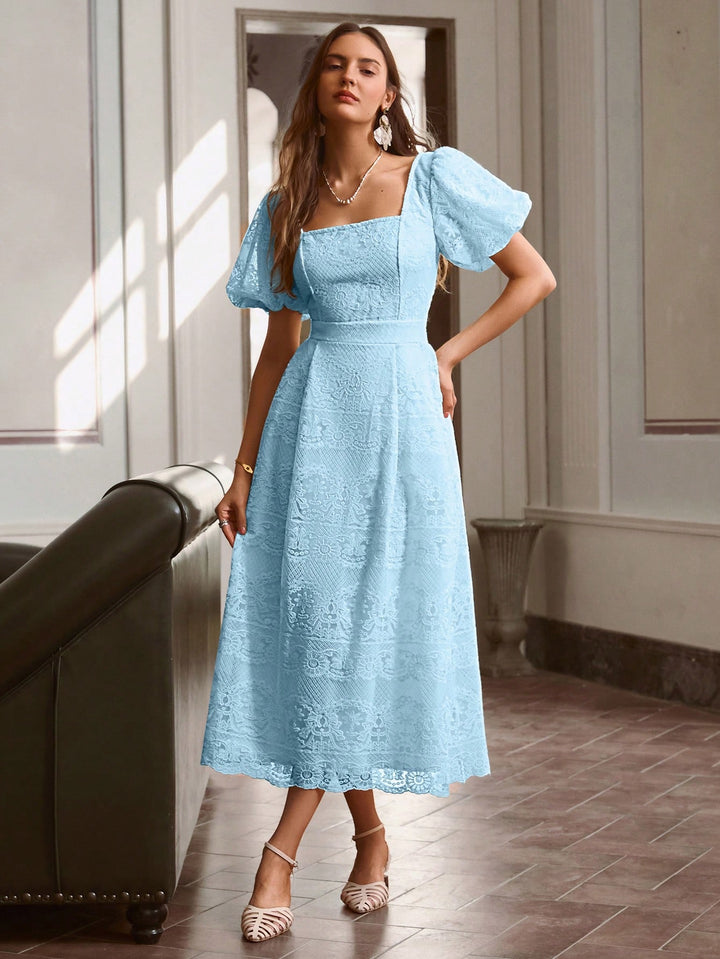 Rochie midi SHEIN, albastru