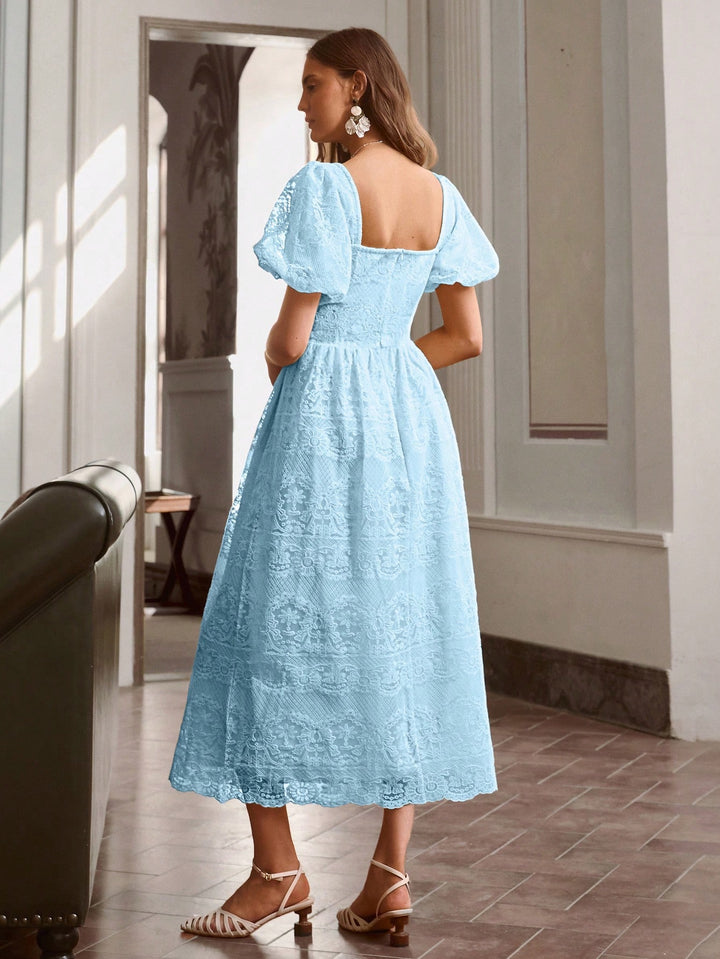 Rochie midi SHEIN, albastru